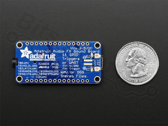 Audio FX Sound Board - WAV/OGG Trigger 2MB Flash - Adafruit 2133